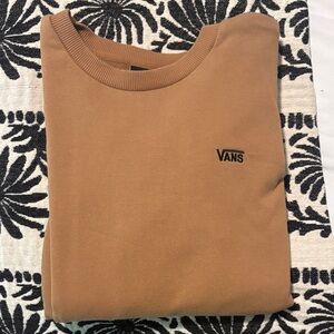 Vans women’s brown Crewneck Sweater
